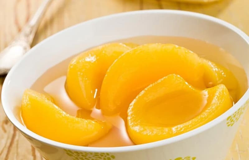 خرید و فروش کمپوت هلو صادراتی با شرایط فوق العاده